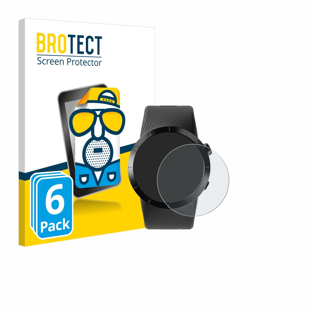 BROTECT - Screenprotector voor Shot Scope X5 - Folie Beschermfolie matte 6 Stuks