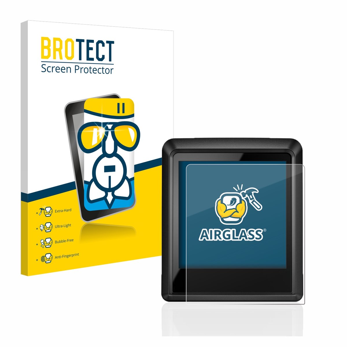 Screenprotector voor Bosch Intuvia 100 Beschermglas transparant