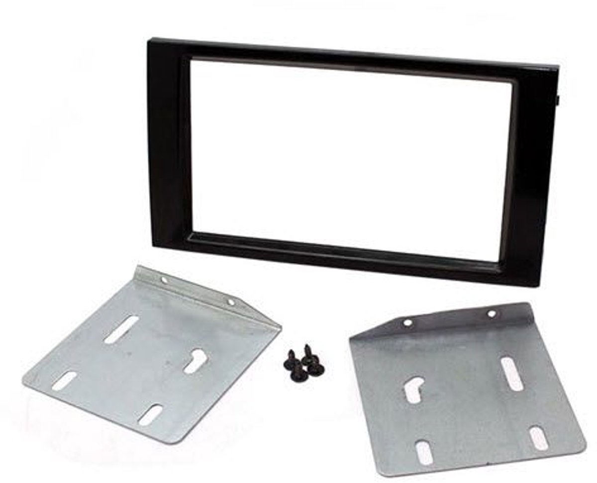 2-DIN frame ECO FRAME SEAT LEON 2013- Zwart