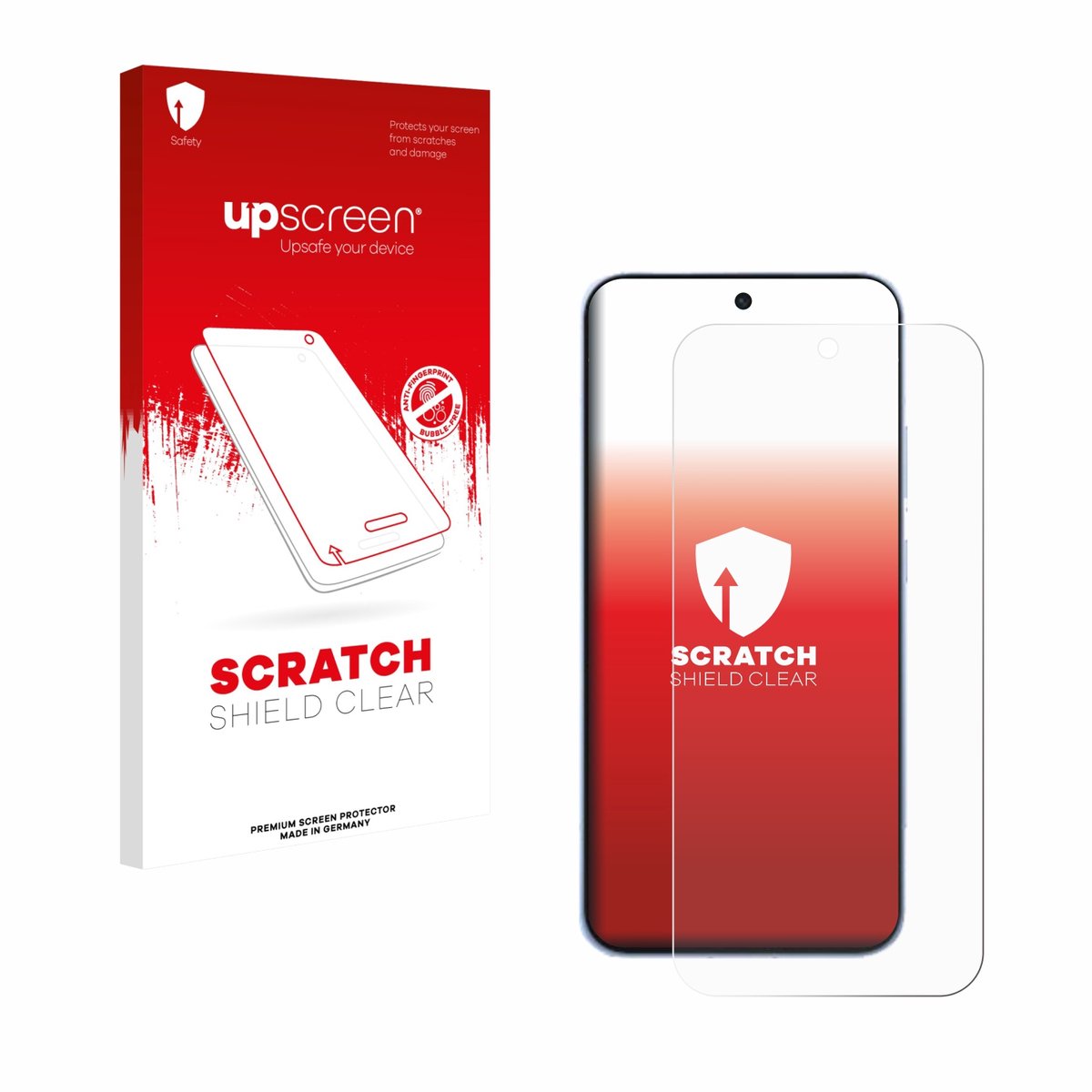 upscreen - Screenprotector voor Oppo Reno 15c - Folie Beschermfolie transparant