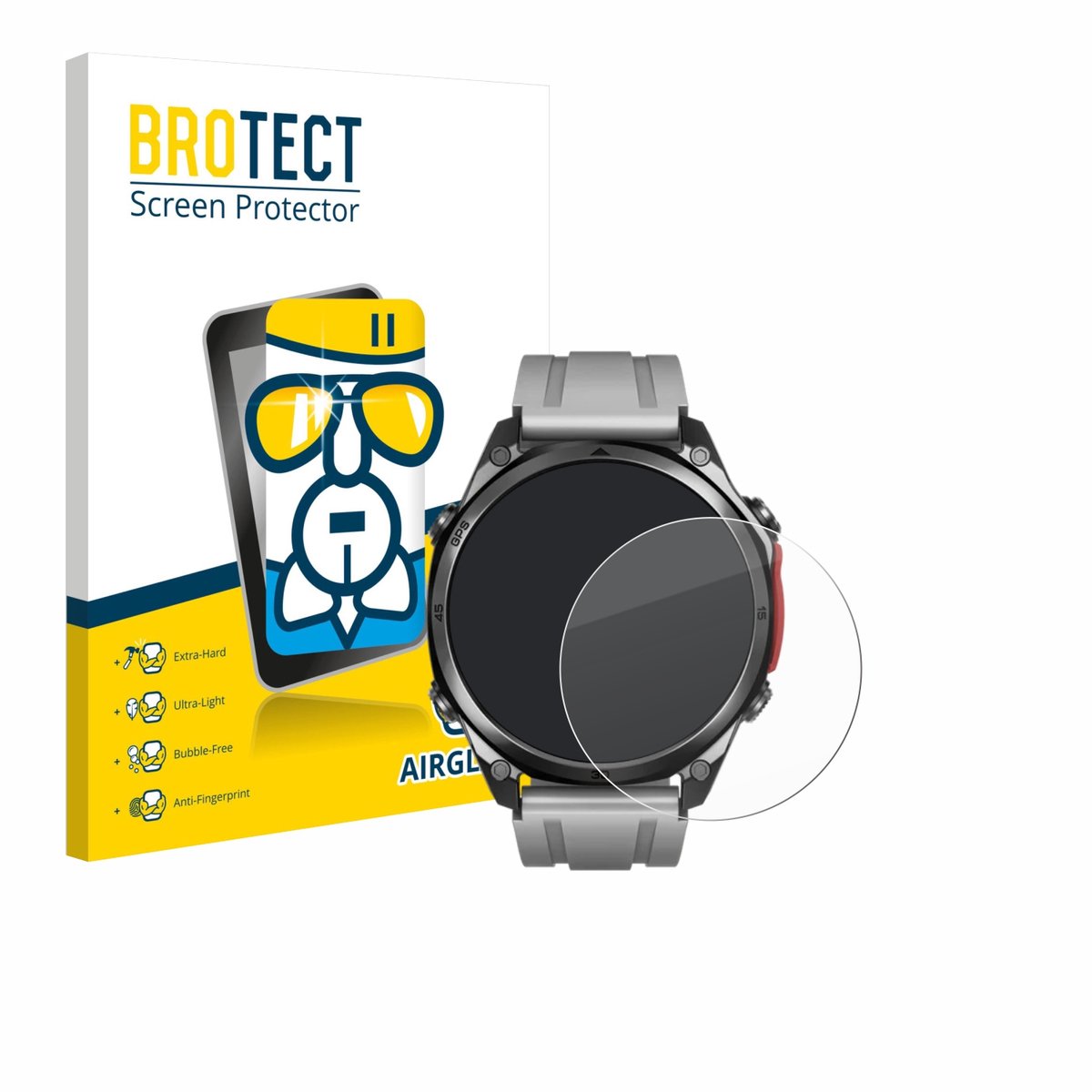 Screenprotector voor Doogee Anywise W1 Pro Beschermglas transparant