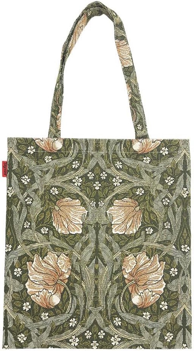Duurzame Tapijt Boodschappentas met Kunst Patroon - Opvouwbare Shopper