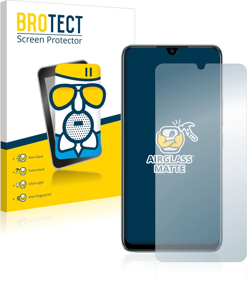 BROTECT - Screenprotector voor Vivo V20 SE - Folie Beschermfolie Beschermglas matte