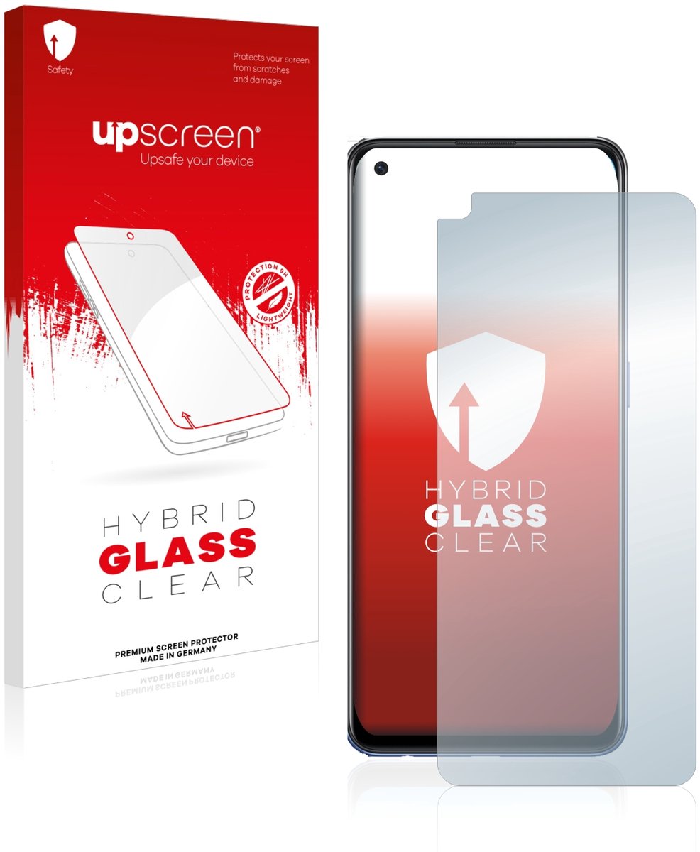 upscreen - Screenprotector voor Oppo A74 - Folie Beschermfolie Beschermglas transparant