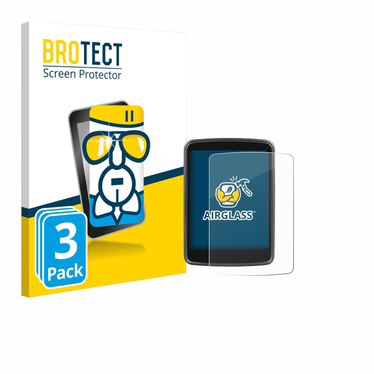 Screenprotector 3 Stuks voor AMFUN L3-SJQ 2.4" Beschermglas transparant