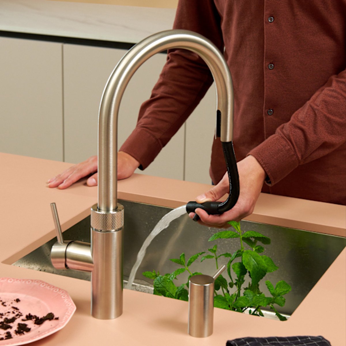 Quooker Flex Round Roestvrijstaal - Kokendwaterkaan thumbnail 4