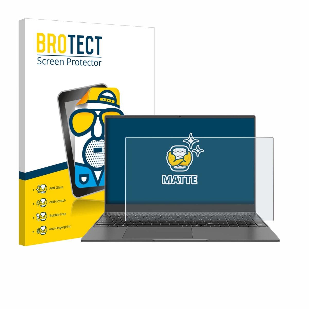 BROTECT - Screenprotector voor Teclast F16 Plus - Folie Beschermfolie matte