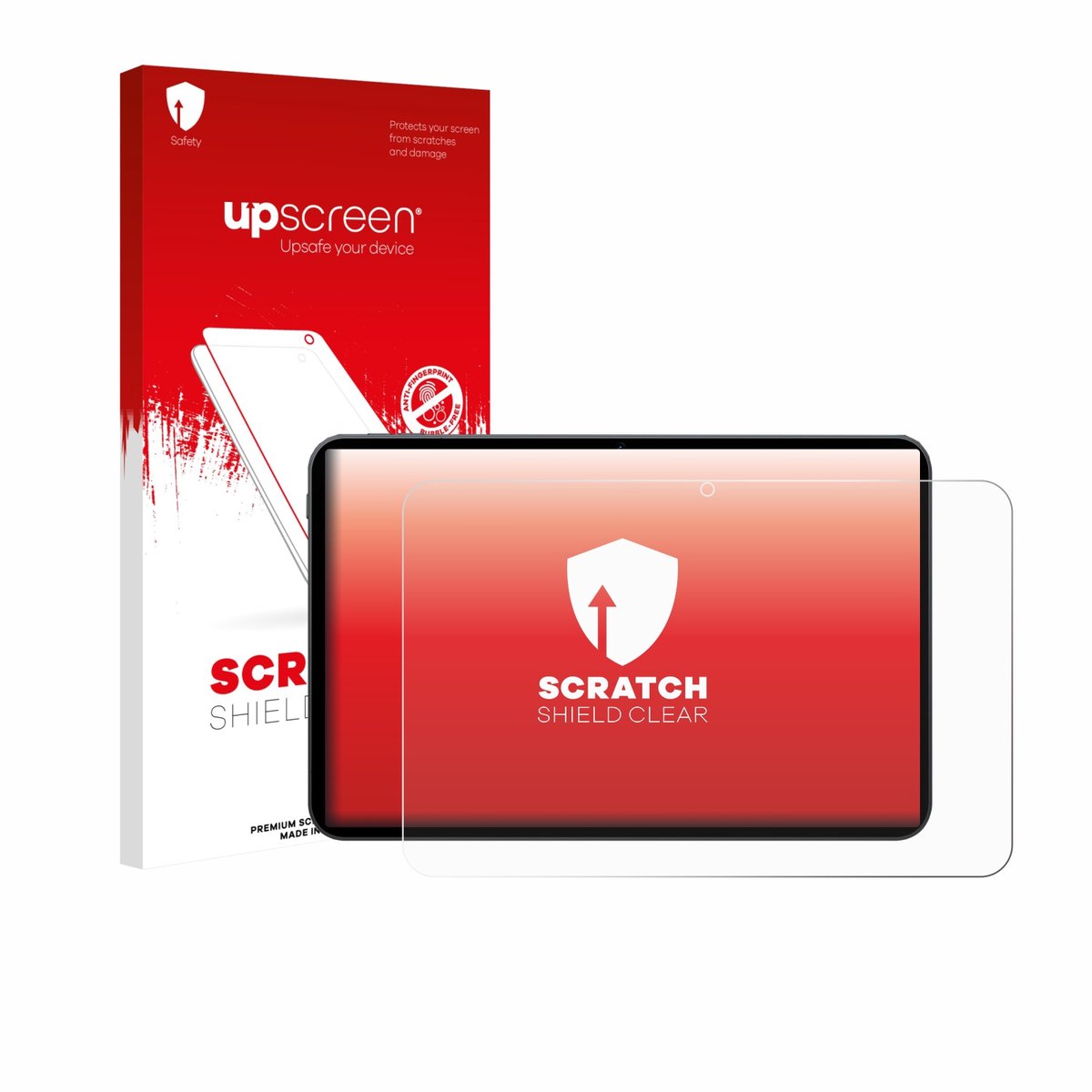 upscreen - Screenprotector voor Tabwee T60 PRO 13.4" - Folie Beschermfolie transparant