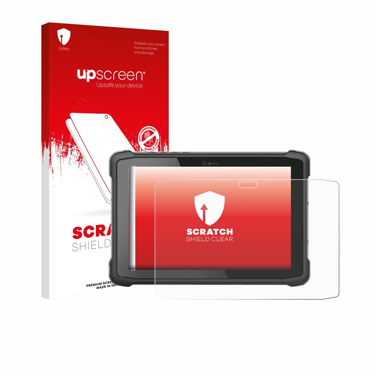 upscreen - Screenprotector voor Hematec SolidTab G99 10" - Folie Beschermfolie transparant