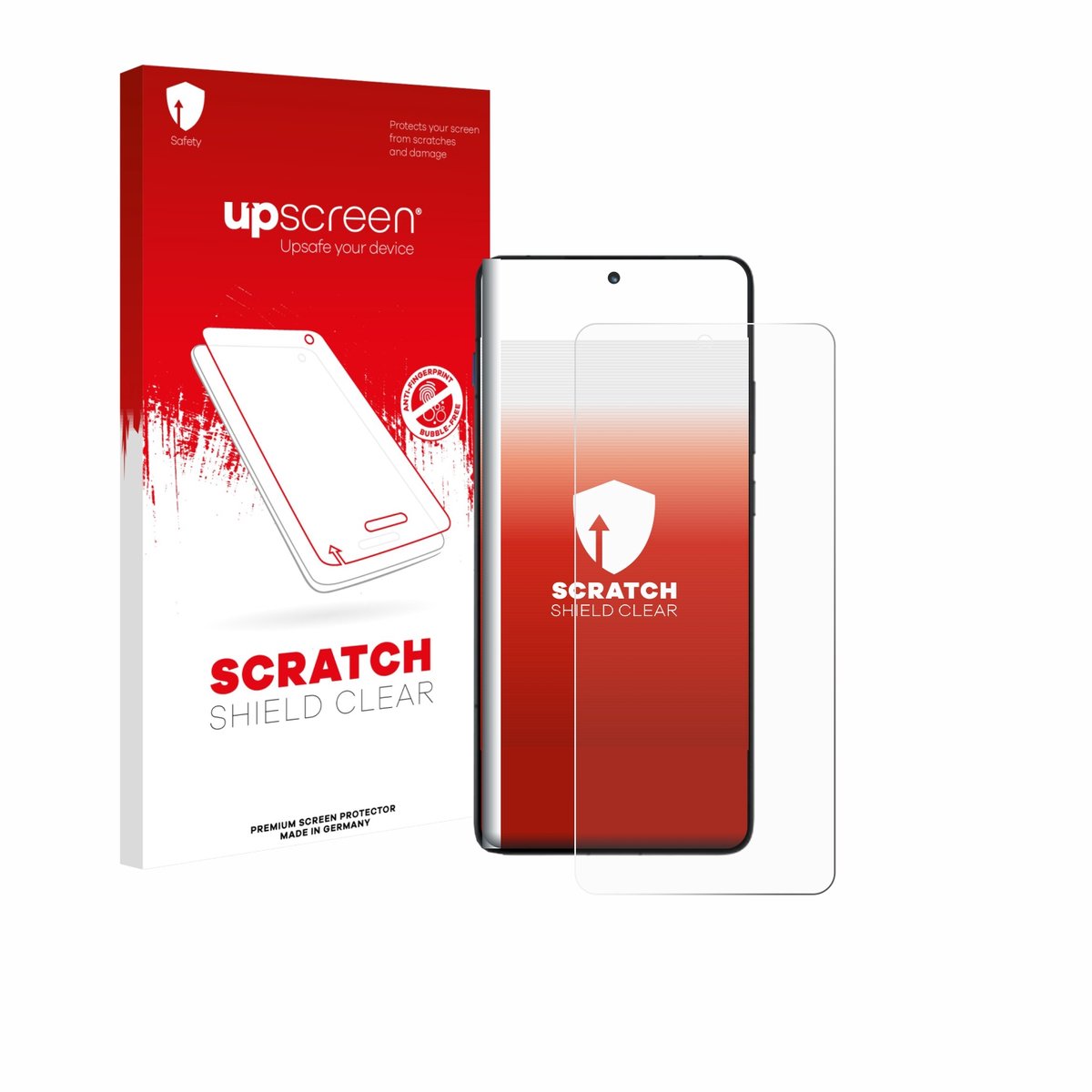 upscreen - Screenprotector voor Motorola Moto X70 Air - Folie Beschermfolie transparant