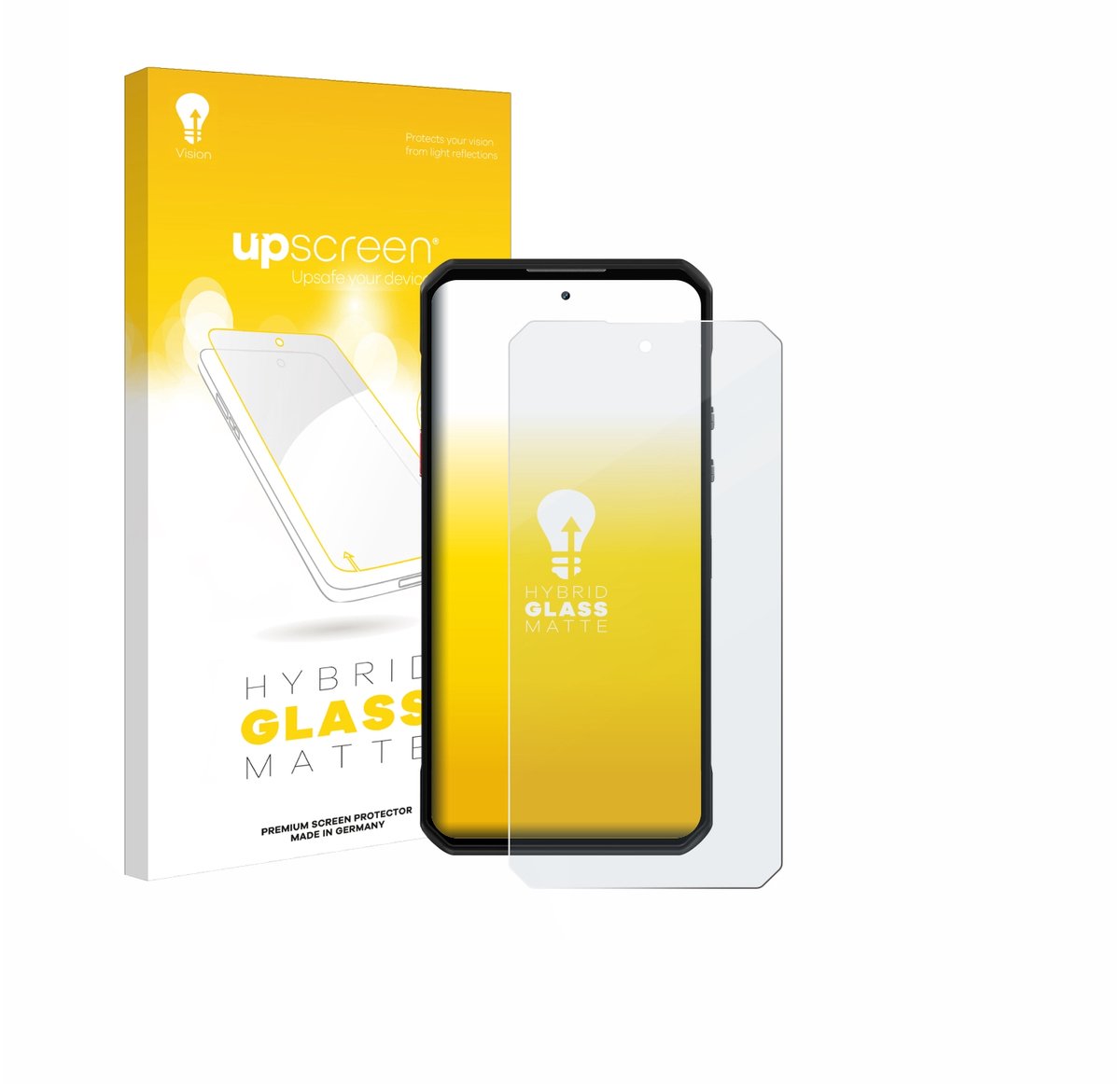 upscreen - Screenprotector voor Oukitel WP60 - Folie Beschermfolie Beschermglas matte