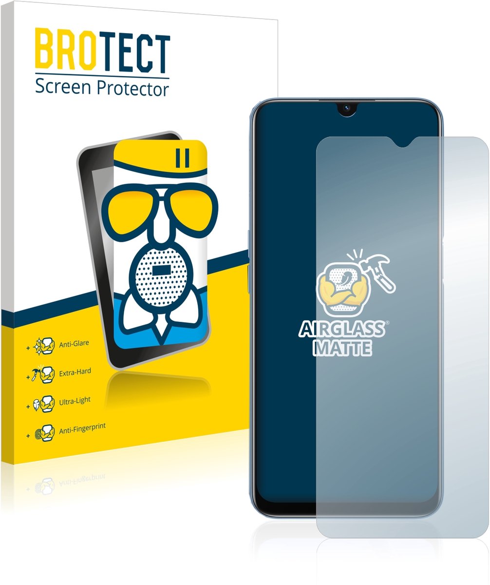 BROTECT - Screenprotector voor Oppo A16s - Folie Beschermfolie Beschermglas matte