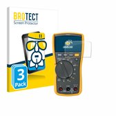 Screenprotector 3 Stuks voor Fluke MultiMeter 117 Beschermglas transparant