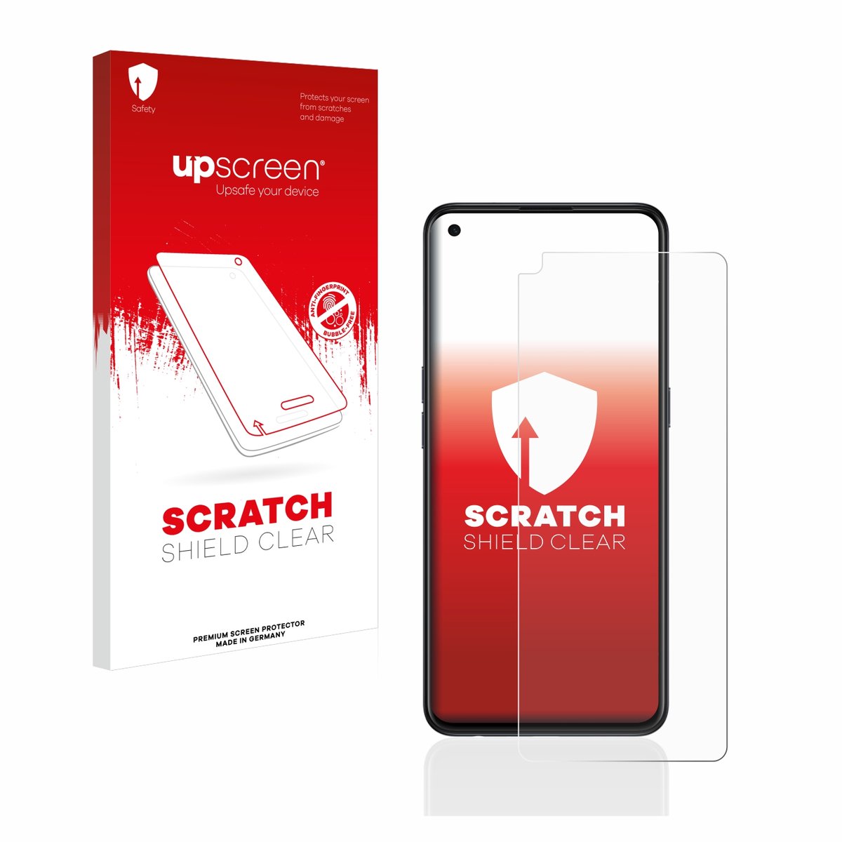 upscreen - Screenprotector voor Oppo Find X3 Lite - Folie Beschermfolie transparant