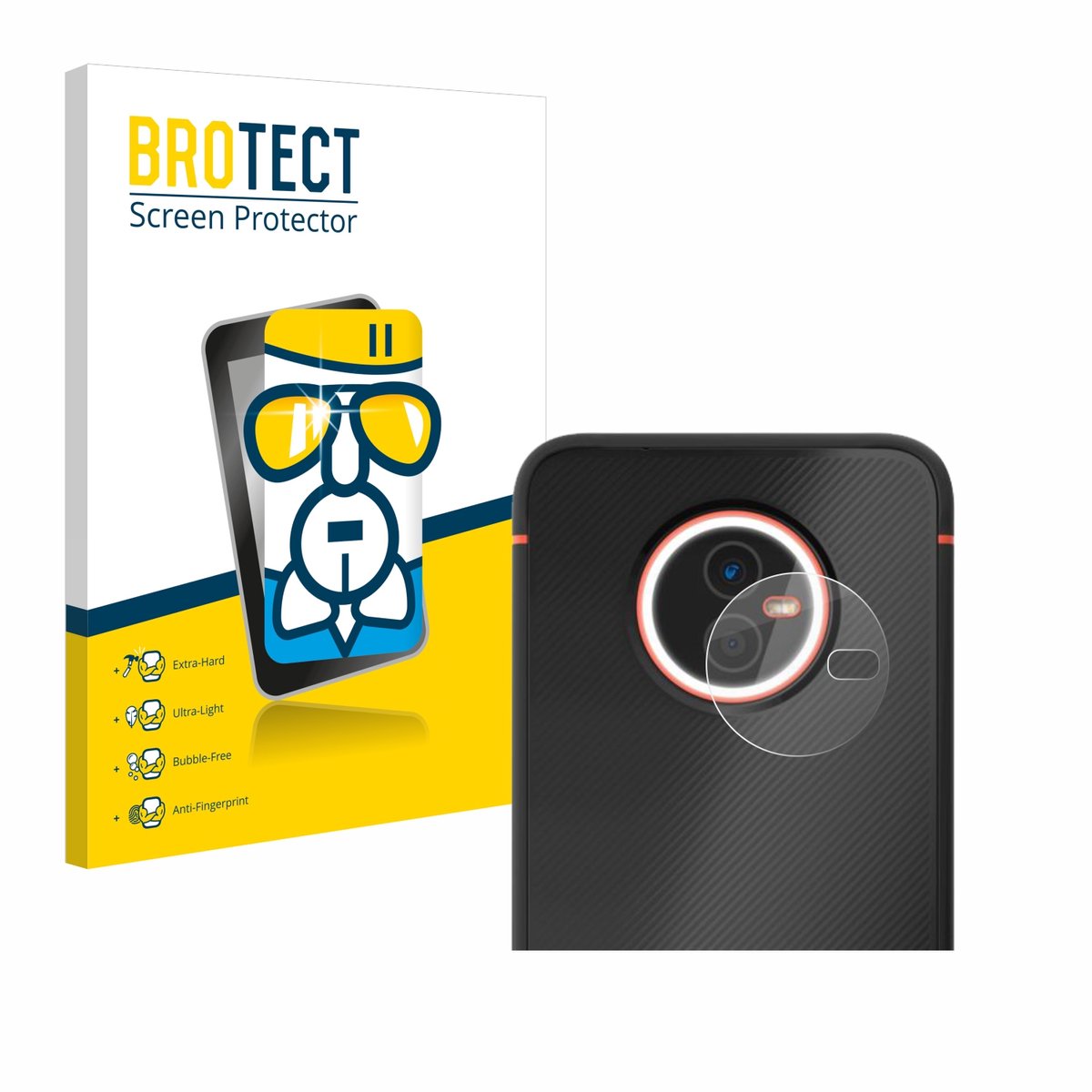 Screenprotector voor Gigaset GX4 Pro (ALLEEN Camera Lens) Beschermglas transparant