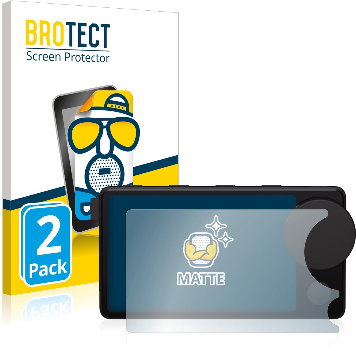BROTECT - Screenprotector voor Spotify Car Thing - Folie Beschermfolie matte 2 Stuks