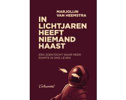 Omslag van In lichtjaren heeft niemand haast