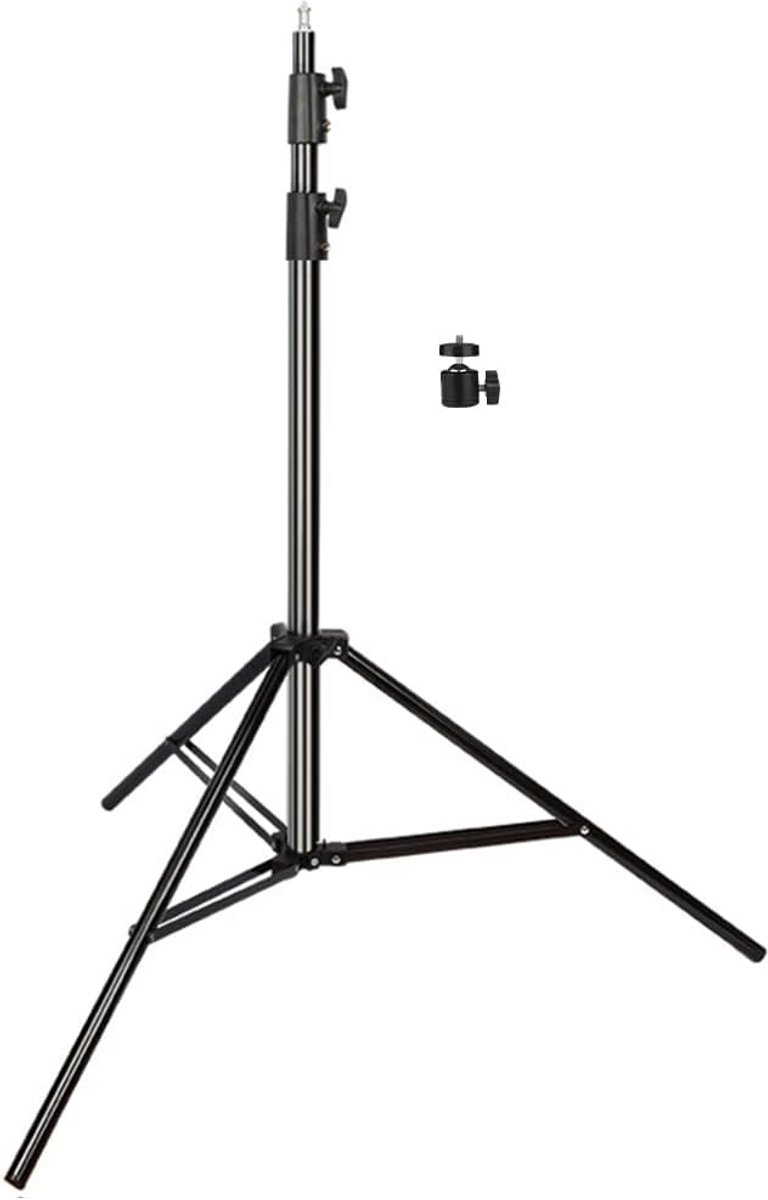 Zware Aluminium Lichtstandaard 280 cm voor Studioverlichting en Accessoires