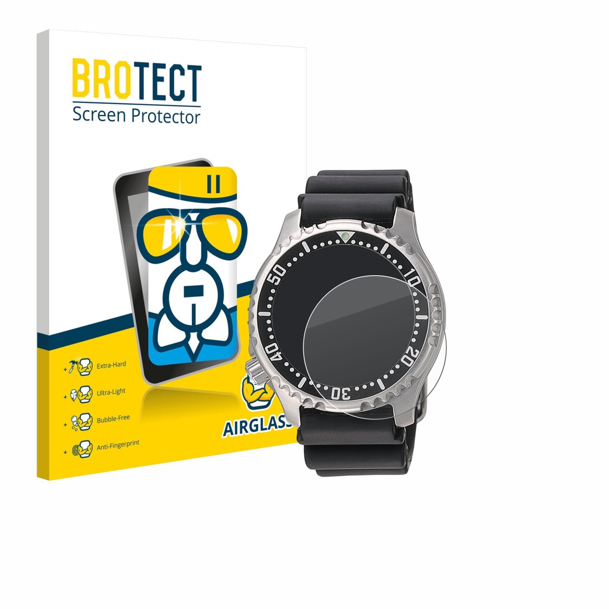 Screenprotector voor Citizen NY0040 Beschermglas transparant