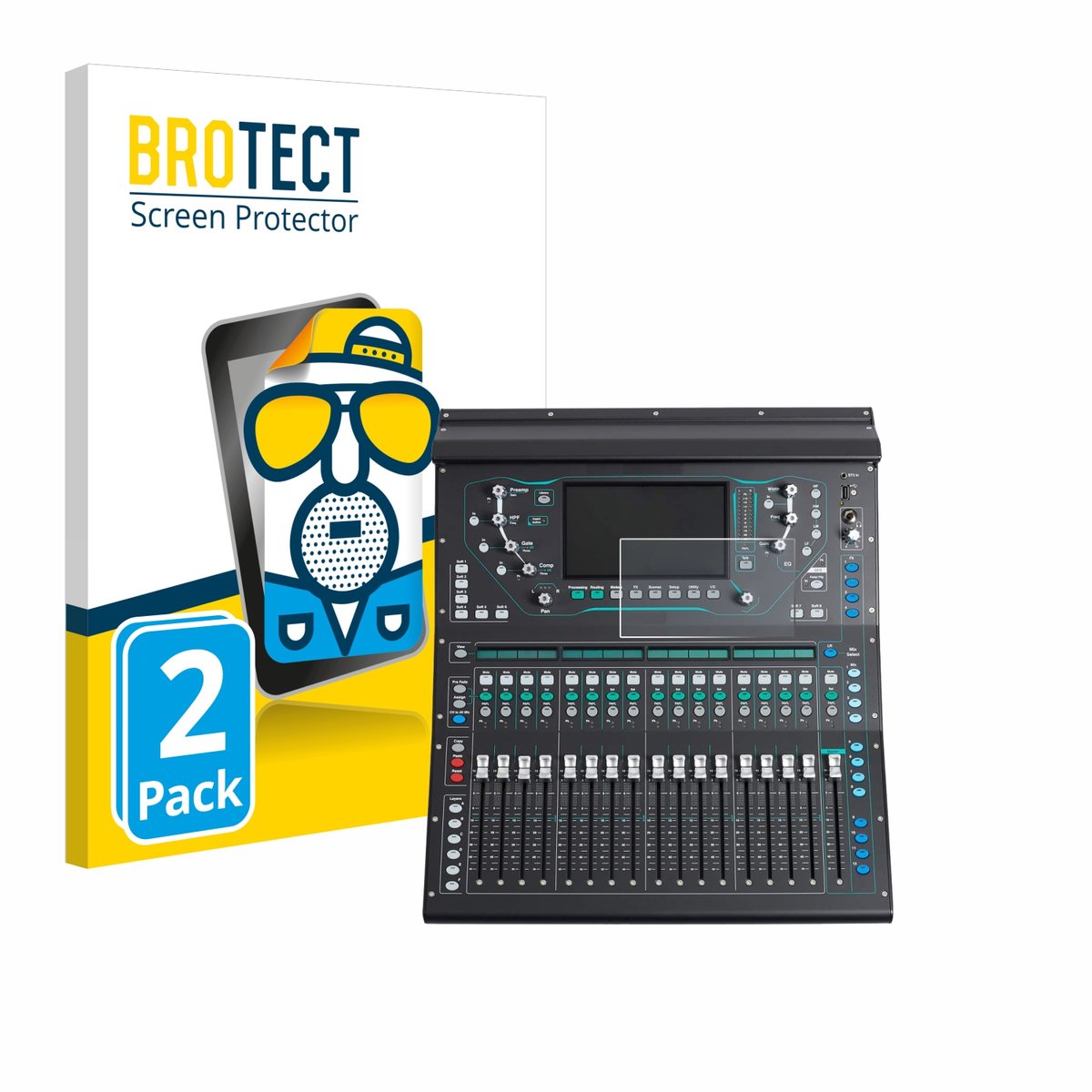 BROTECT - Screenprotector voor Allen&Heat SQ5 - Folie Beschermfolie matte 2 Stuks