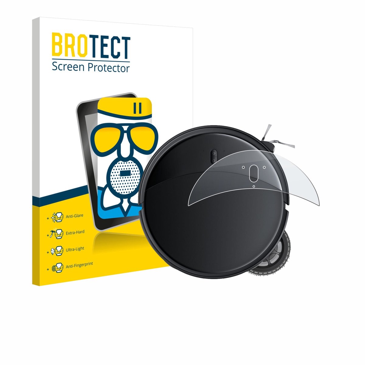 BROTECT - Screenprotector voor Roborock Saros 10R - Folie Beschermfolie Beschermglas matte
