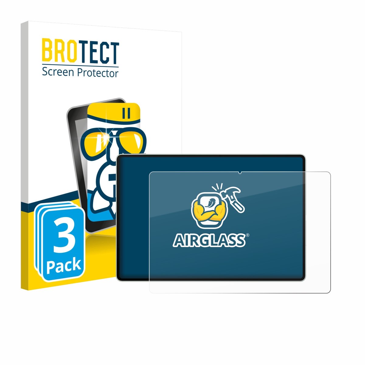Screenprotector 3 Stuks voor Huawei MatePad Pro 12.2" 2025 Beschermglas transparant