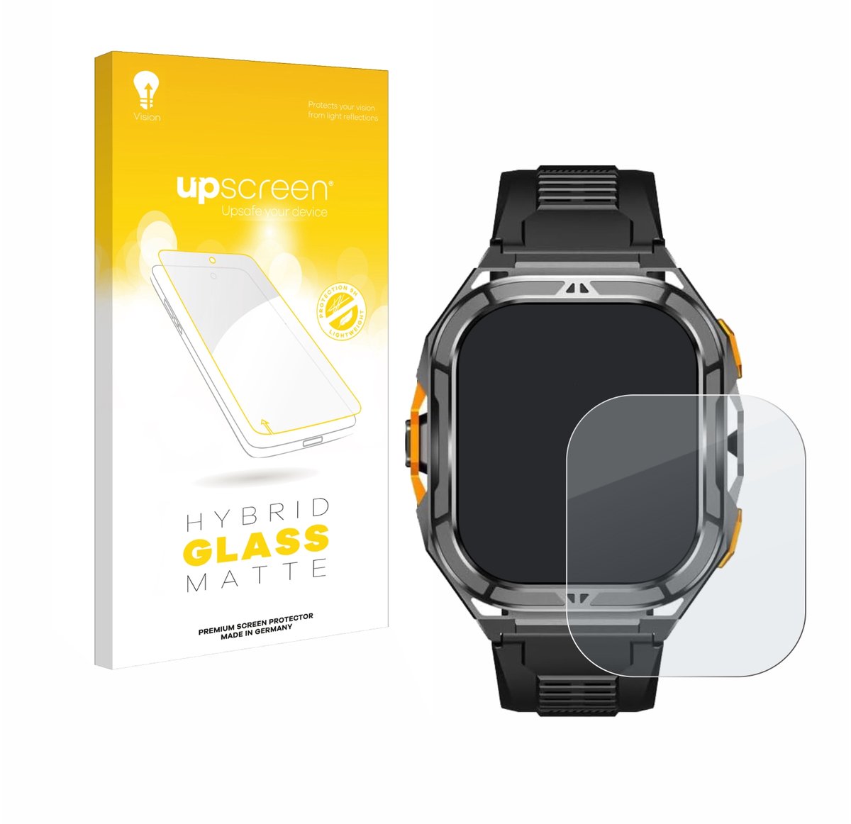 upscreen - Screenprotector voor Stahlgear Thor 3.0 - Folie Beschermfolie Beschermglas matte