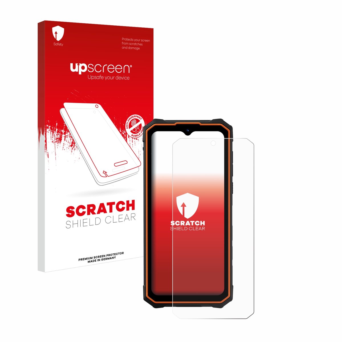 upscreen - Screenprotector voor Hotwav Cyber 13 Pro - Folie Beschermfolie transparant