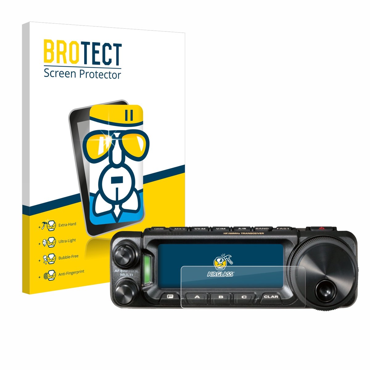 Screenprotector voor Yaesu FT-891 Beschermglas transparant