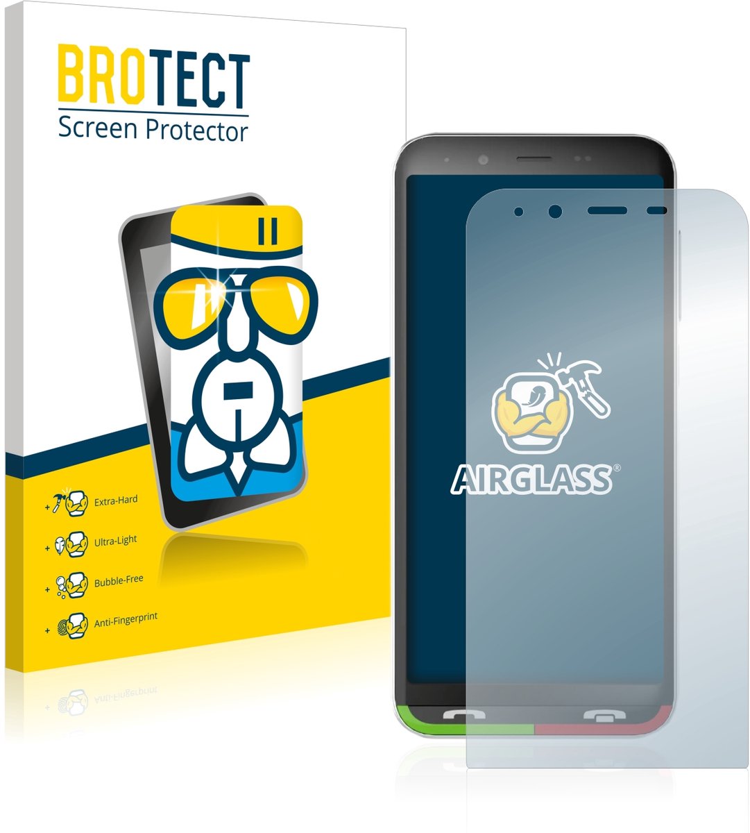 Screenprotector voor Emporia SuperEasy Beschermglas transparant