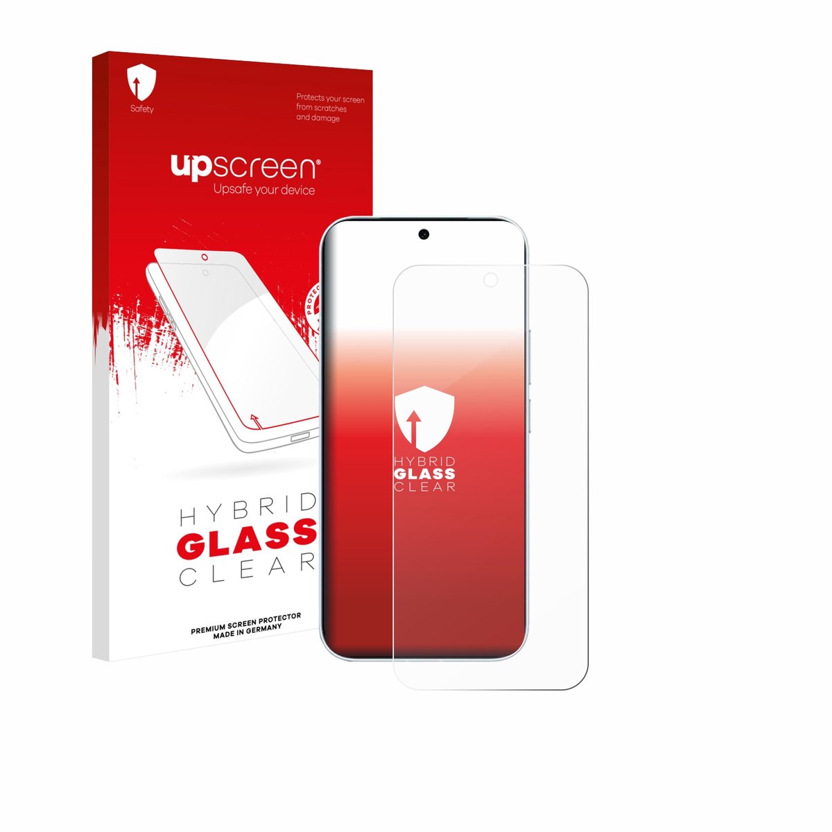 upscreen - Screenprotector voor Vivo S50 - Folie Beschermfolie Beschermglas transparant