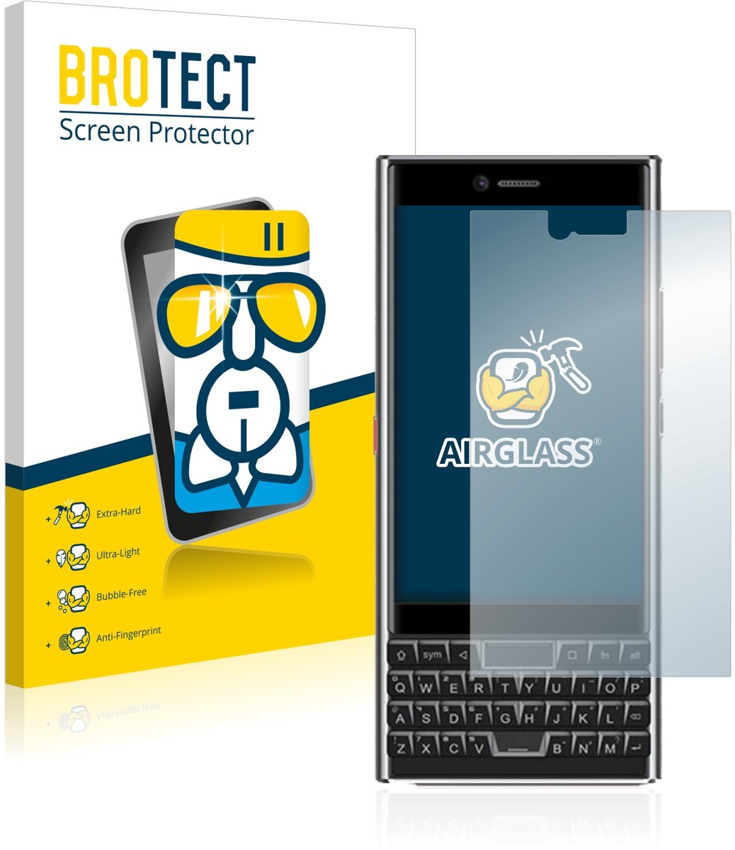 Screenprotector voor Unihertz Titan Slim Beschermglas transparant