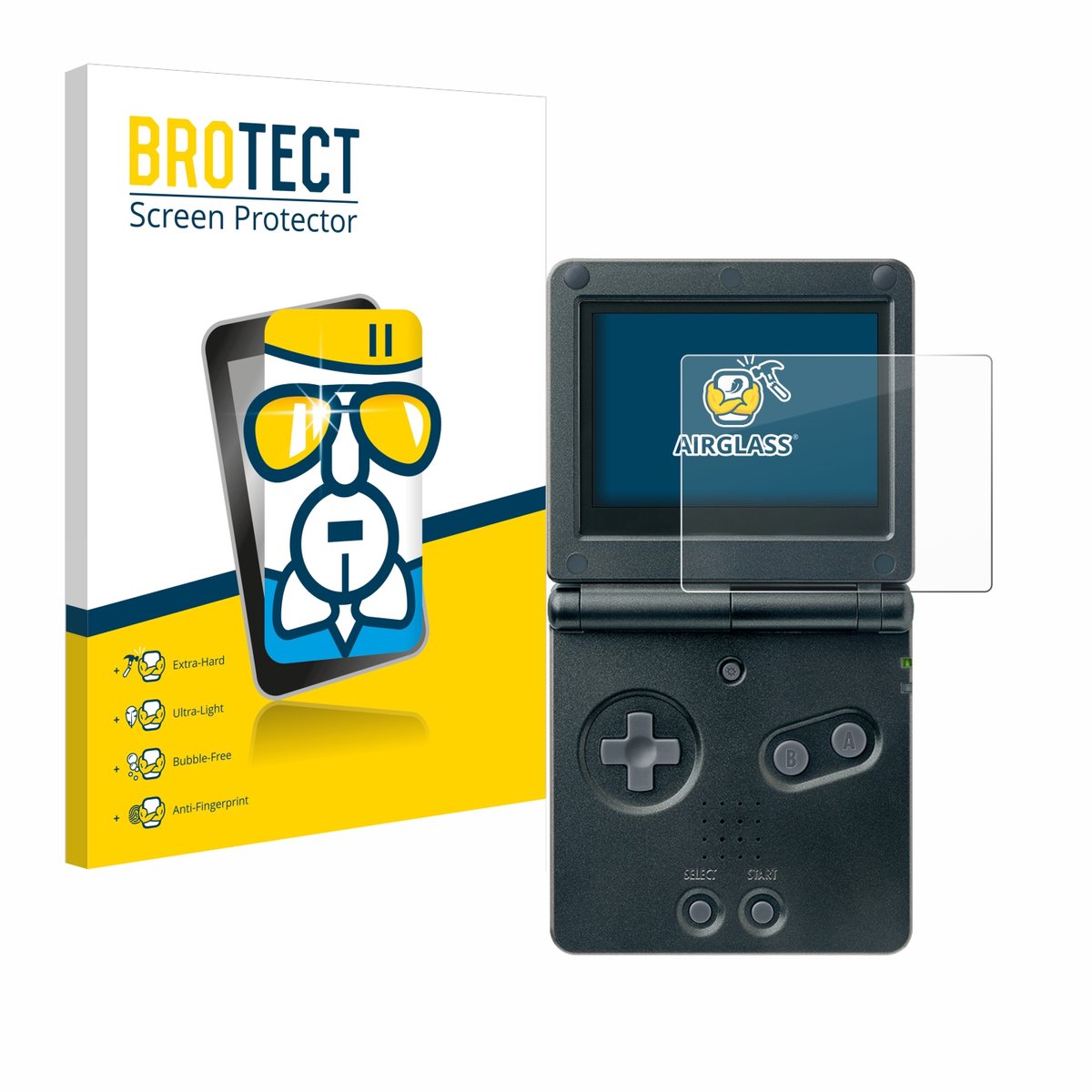 Screenprotector voor Nintendo Gameboy Advance GBA SP Beschermglas transparant