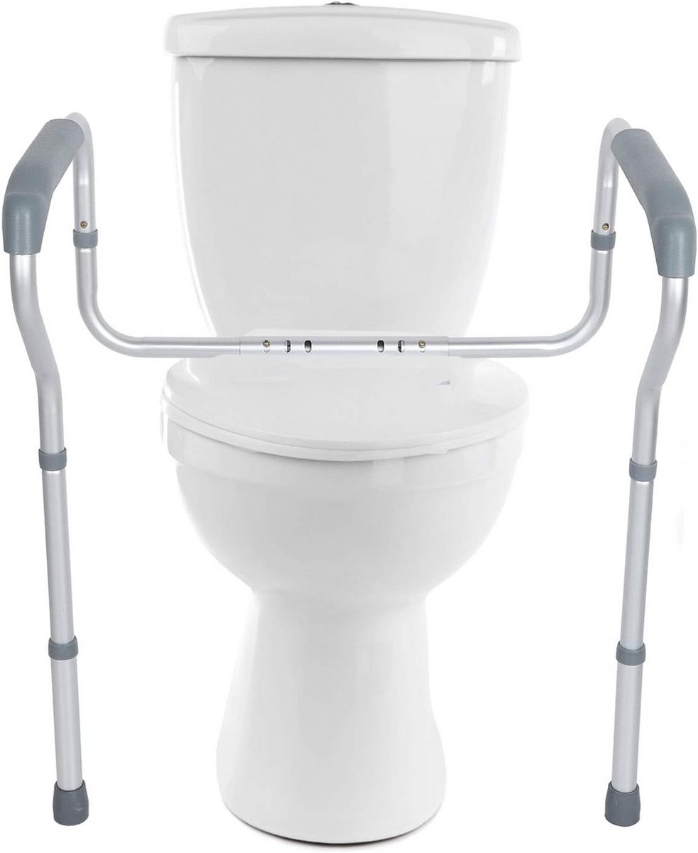 In hoogte Verstelbare Toiletbeugel voor Ouderen en Minder Mobielen