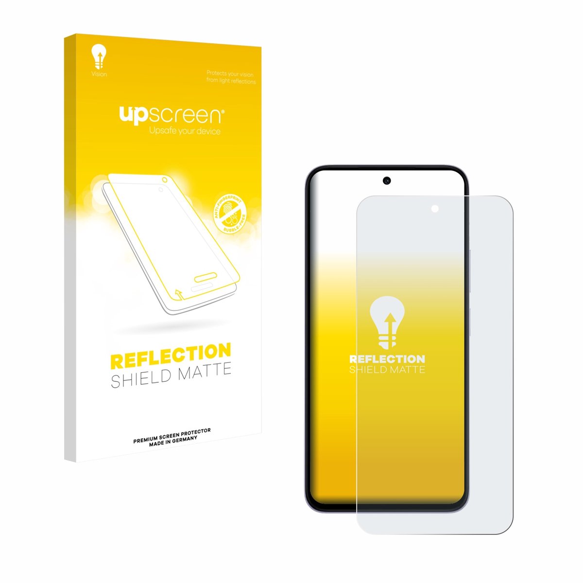 upscreen - Screenprotector voor Xiaomi Redmi 15 - Folie Beschermfolie anti glare matte