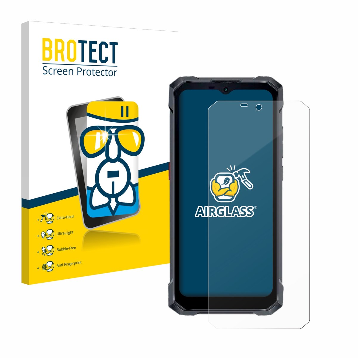 Screenprotector voor Hotwav W11 Beschermglas transparant