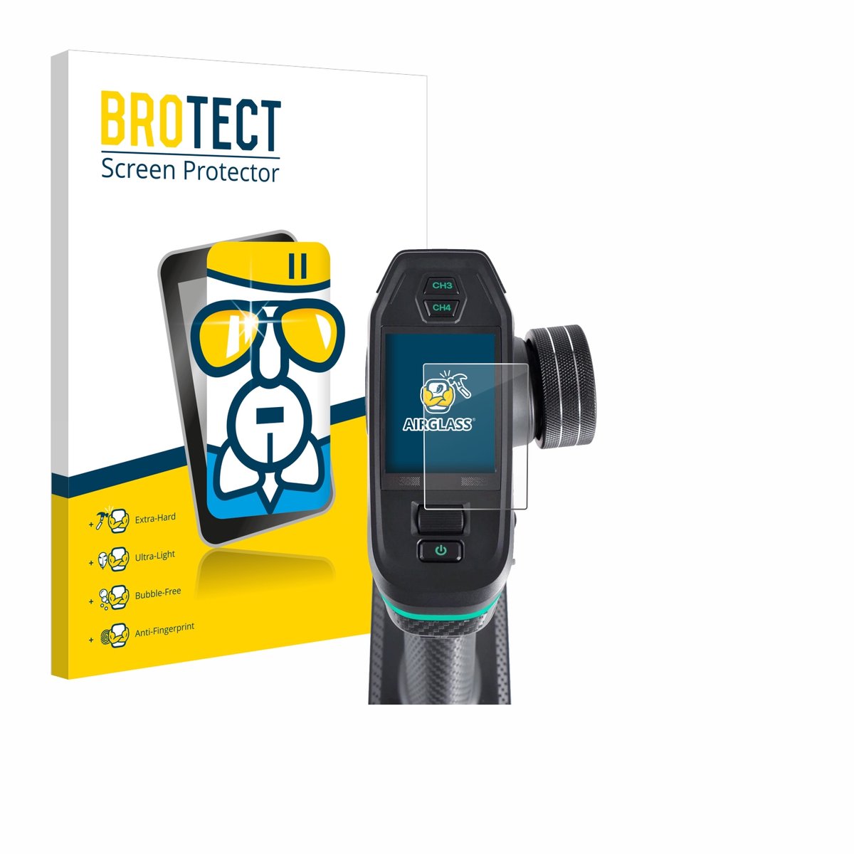 Screenprotector voor DumboRC DDF-350 Beschermglas transparant