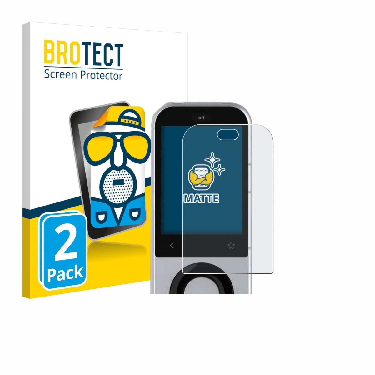 BROTECT - Screenprotector voor Sofabaton X2 - Folie Beschermfolie matte 2 Stuks