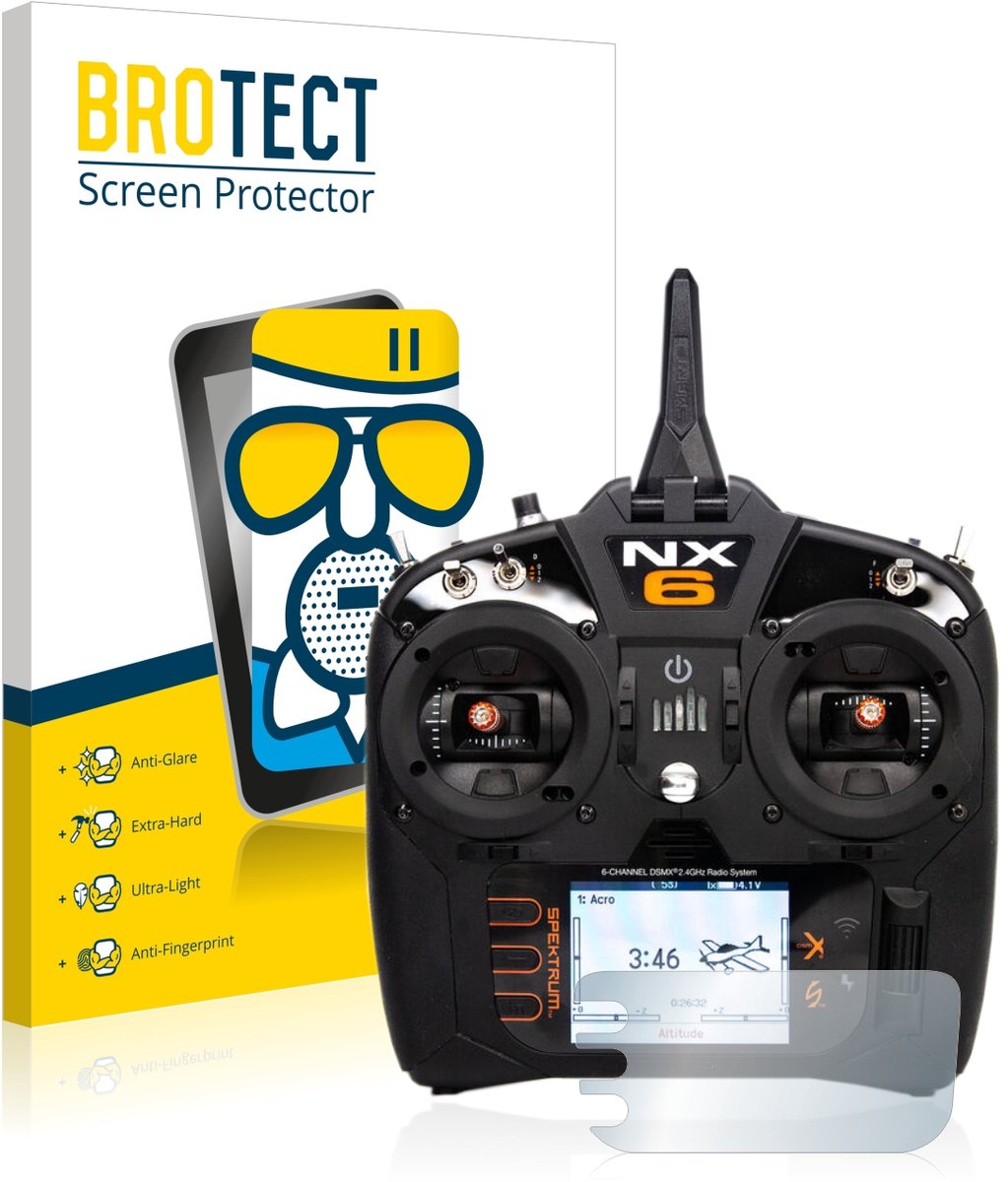 BROTECT - Screenprotector voor Spektrum NX6 - Folie Beschermfolie Beschermglas matte