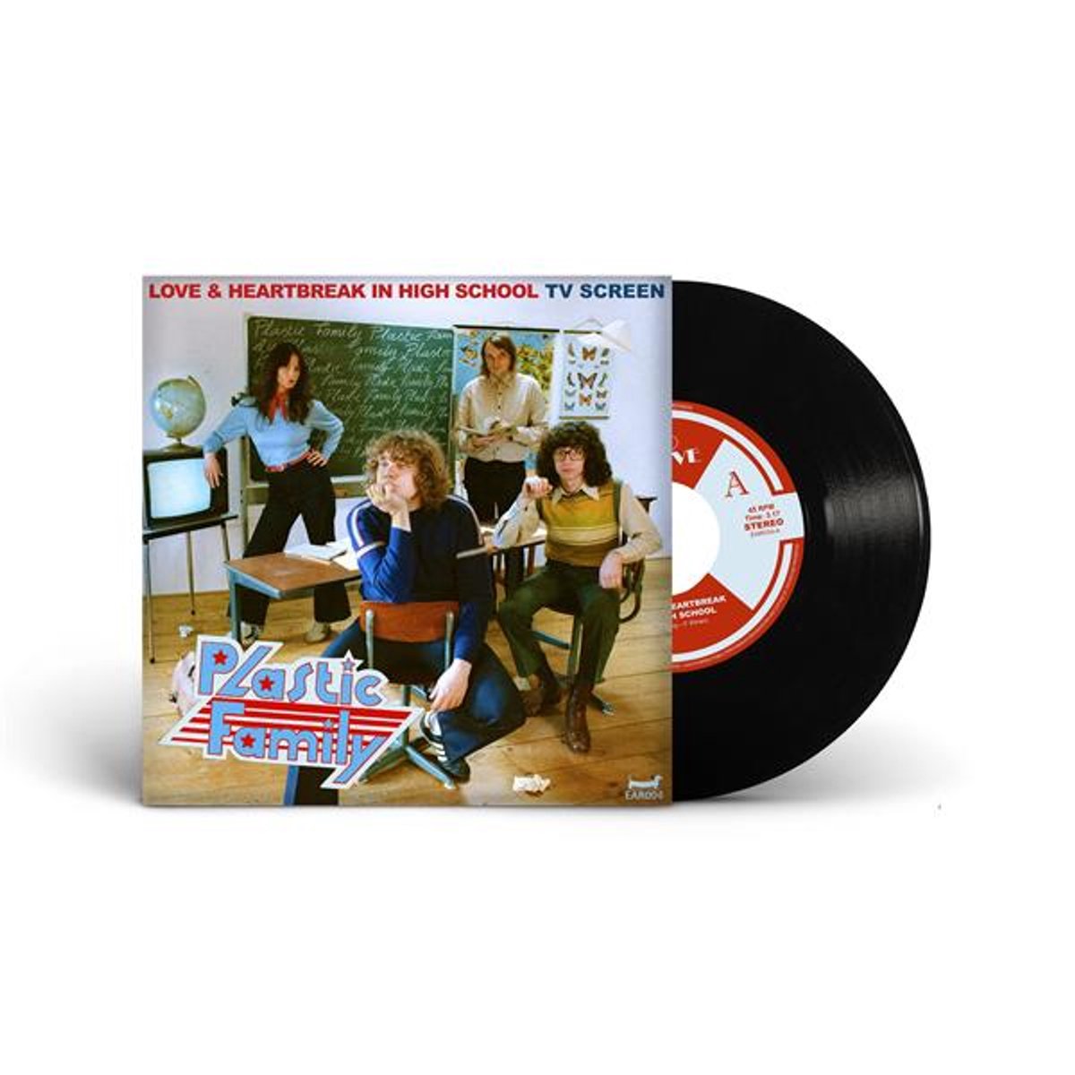 Plastic Family - Love & Heartbreak In High School / TV Screen