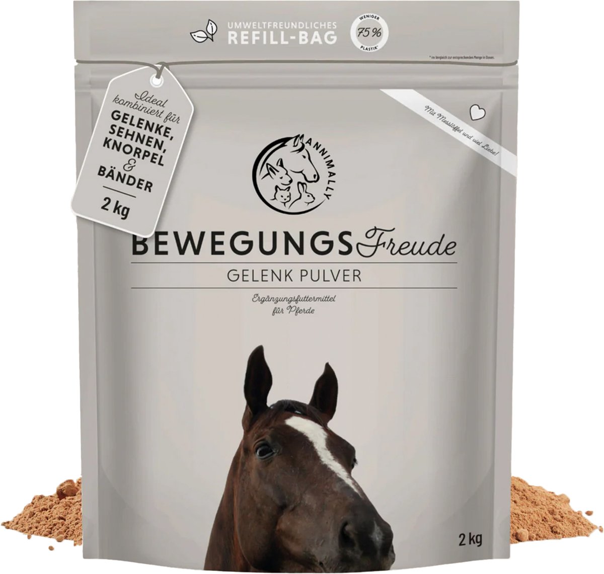 Annimally Gewrichtspoeder Paard - 850 g