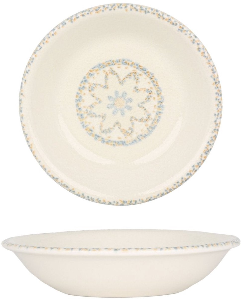 By Bone Serveerschaal - Tessera - Porselein - 15 cm (220cc) - set van 2
