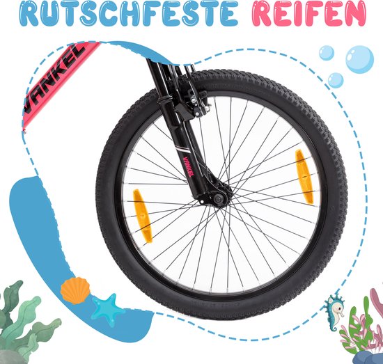 Kinder Mountainbike - 20 Inch - 6 Versnellingen - V-Bremse voor Jongens en Meisjes van AMIGO — afbeelding 4