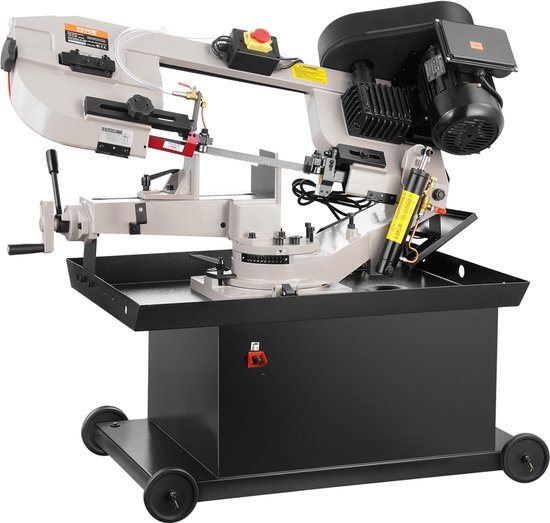 Metaalsaadzaag VEVOR Metaallintzaag 1,1 Kw 7 X 8,25 Inch Zaagcapaciteit Horizontaal En ...
