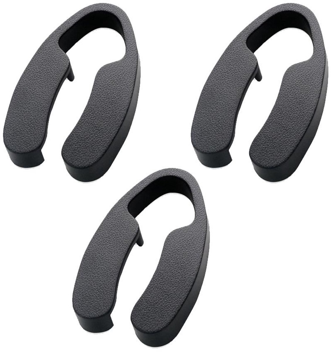 Foliesnijder - FlesFolieVerwijderaar - ABS en RVS - 3 stuks - Zwarte Wijnaccessoire