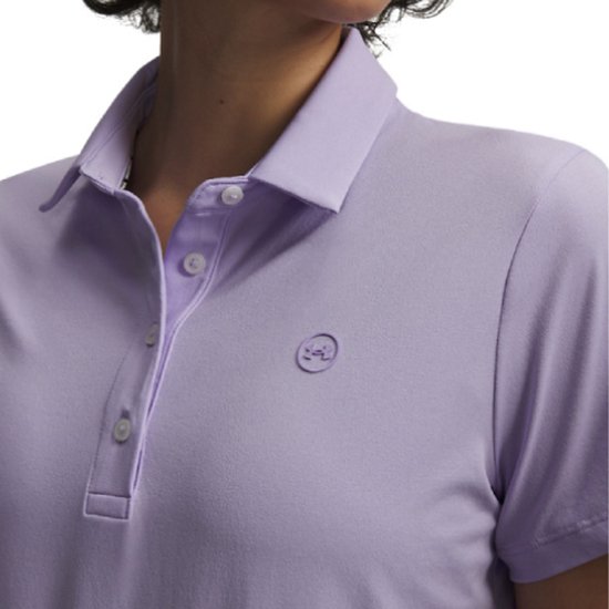 Under Armour ArmourDry SS Polo Purple Crest van Merkloos — afbeelding 2