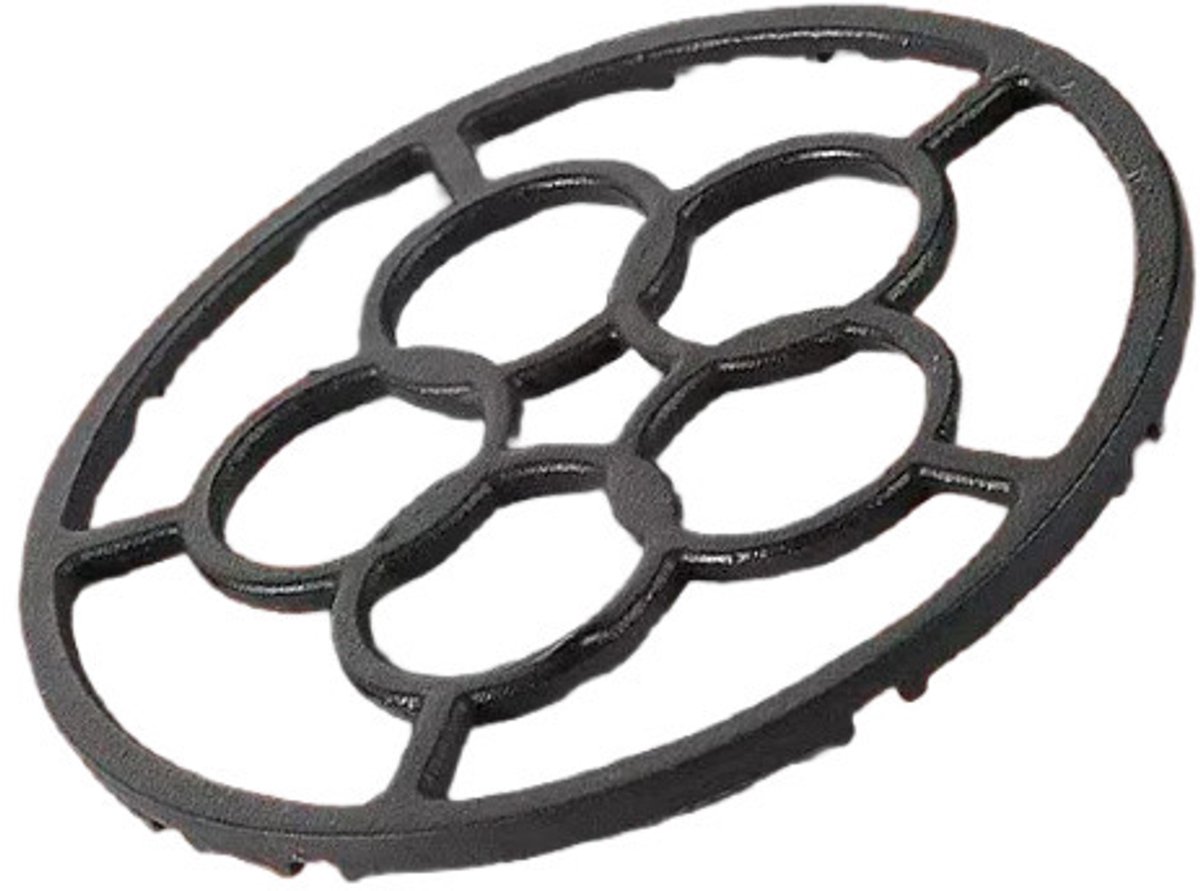Gietijzeren kookplaatring - Antislip gasring reducer voor moka pot, steelpannen en woks