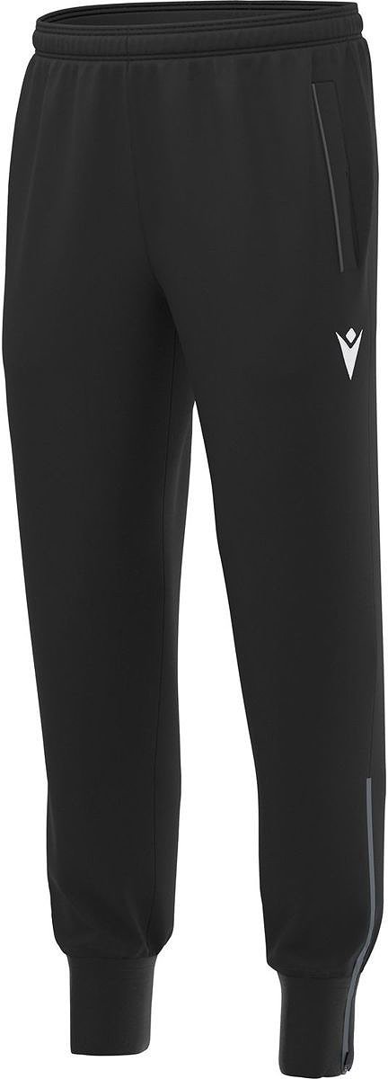 Macron Maas Polyesterbroek Heren - Zwart | Maat: M