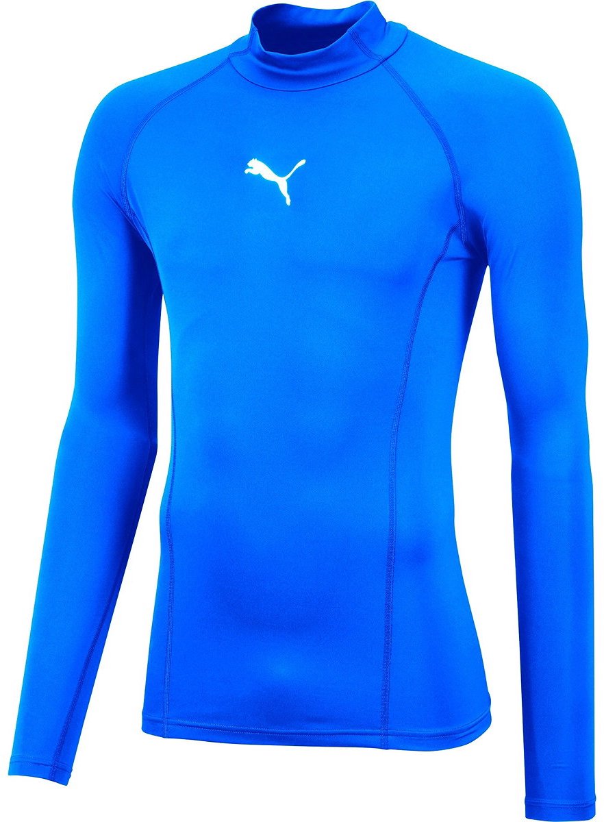 Puma Liga Baselayer Shirt Opstaande Kraag Heren Royal Blauw