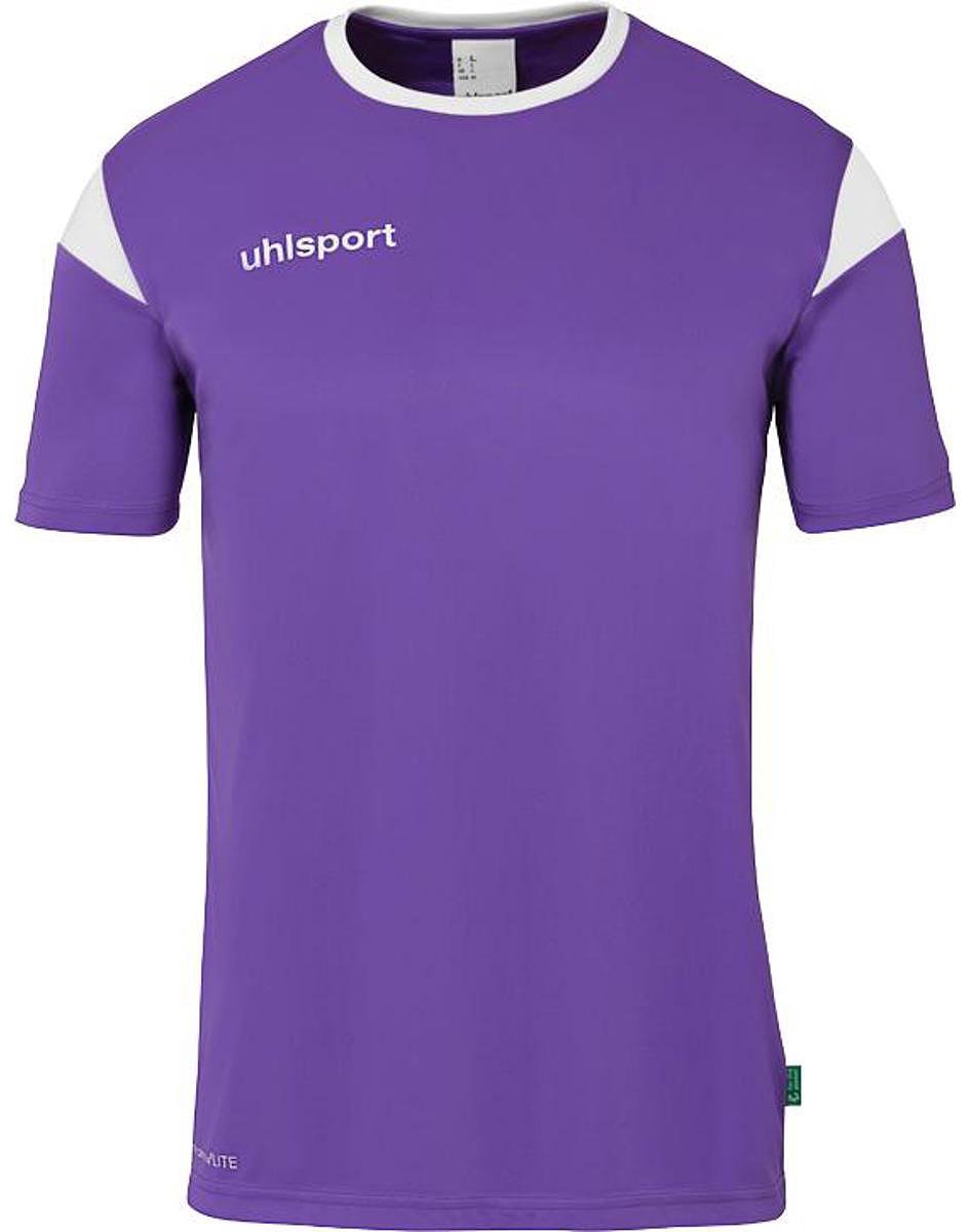 Uhlsport Squad 27 Shirt Korte Mouw Heren - Paars / Wit | Maat: 2XL